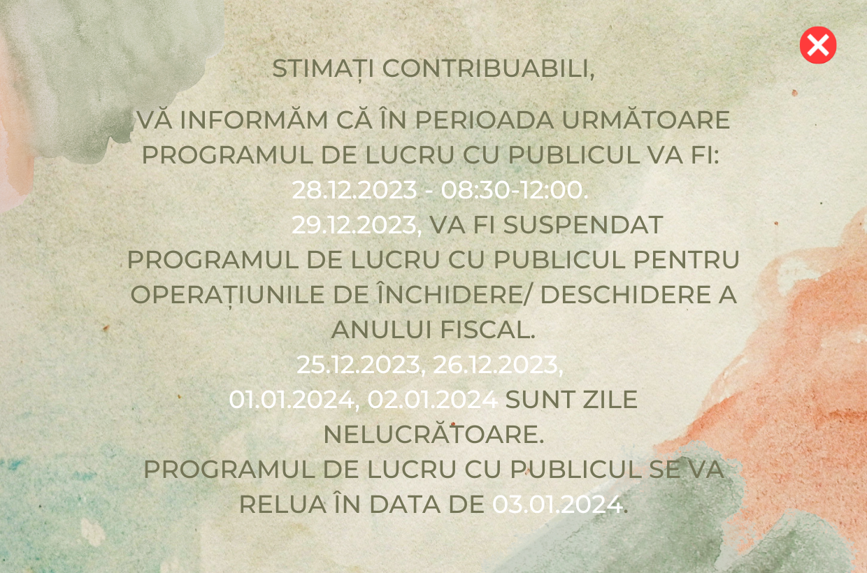 Afis Informatii